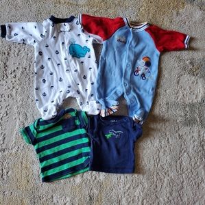 Bundle of Preemie Baby Boy Clothes